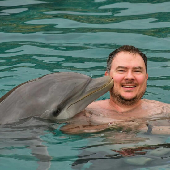 karib 2019. február delfinekkel 1.kép